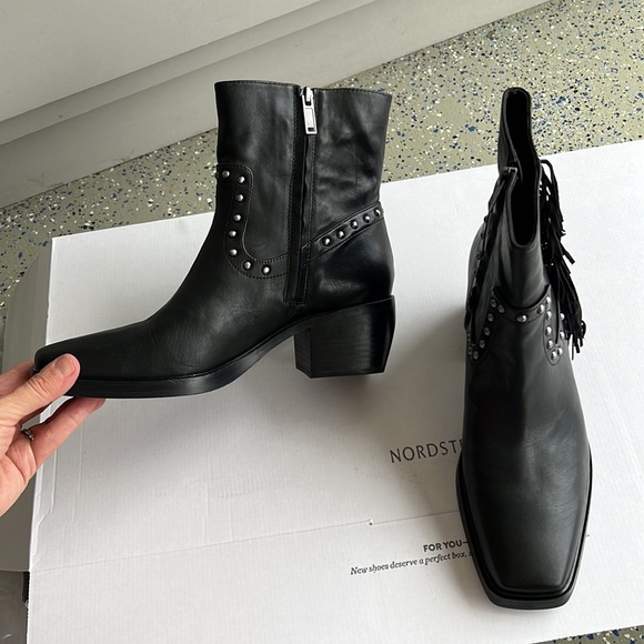 Sam EdelmanBernie Fringe Western Bootie - Picture 8 of 11